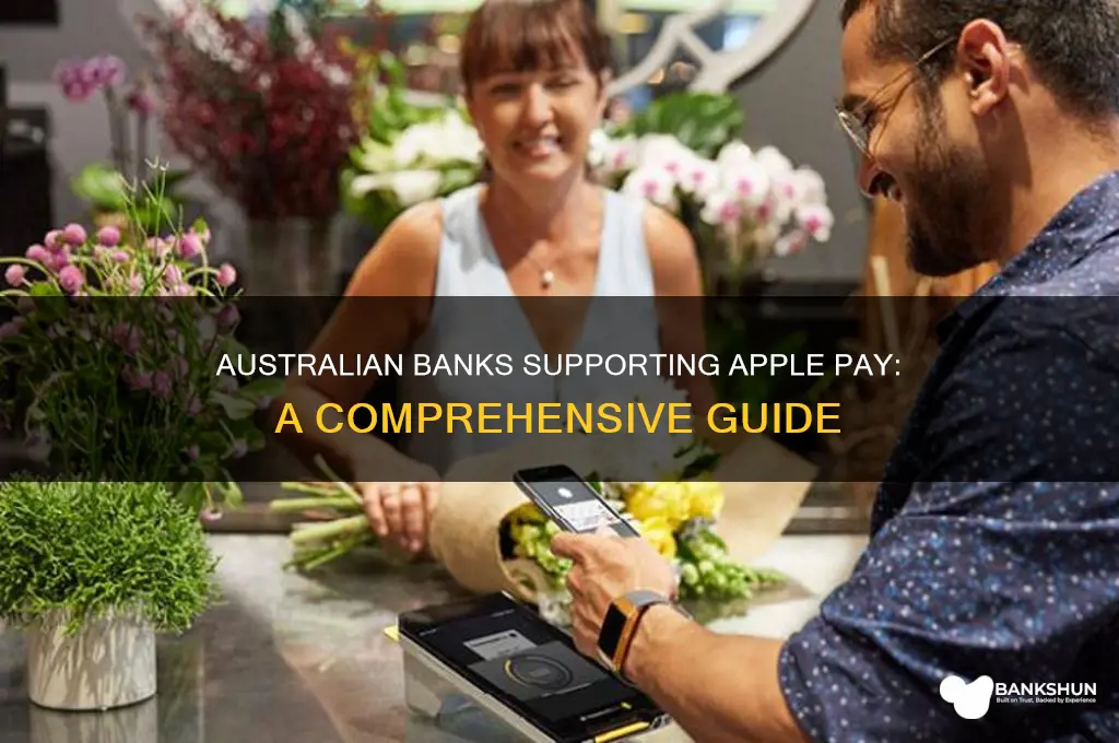 what banks in australia have apple pay