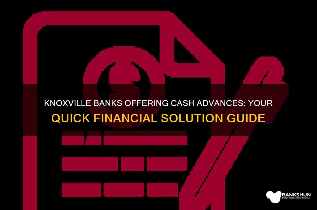 what banks in knoxville offer cash advance