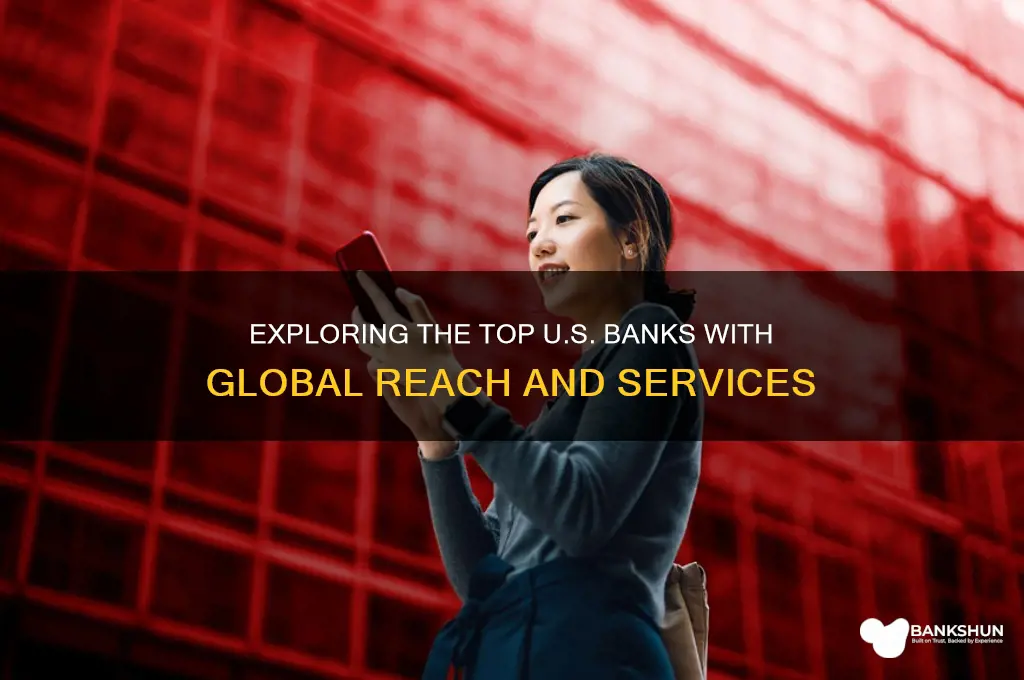 what banks in the usa are international