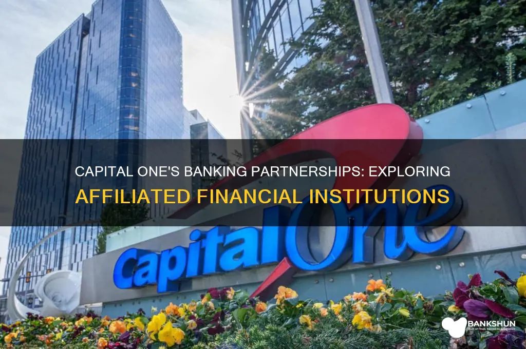 what banks is capital one connected with