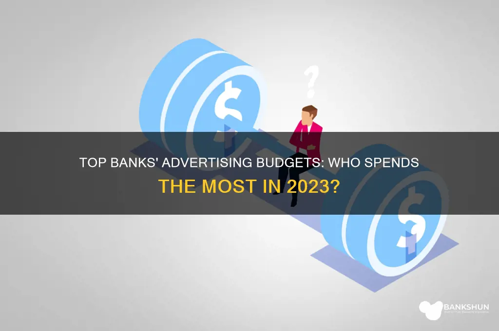 what banks spend the most on advertising