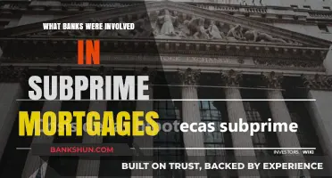 Subprime Mortgage Crisis: Key Banks and Their Involvement Uncovered