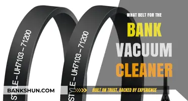 Choosing the Right Belt for Your Bank Vacuum Cleaner: A Guide