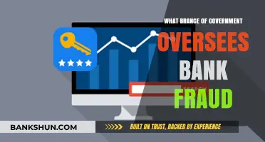 Which Government Branch Investigates and Prosecutes Bank Fraud Cases?