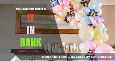 Bank's Birthday Month: Celebrating Financial Milestones and Anniversaries