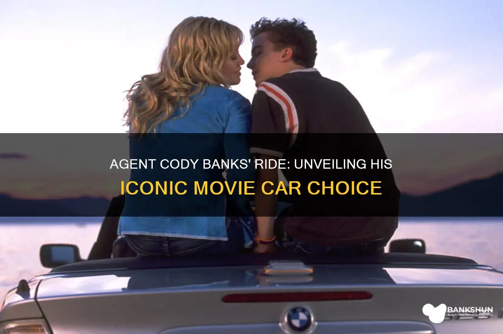 what car does agent cody banks drive