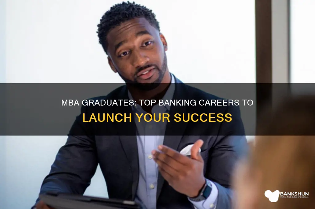 what carrer in bank for mba holder