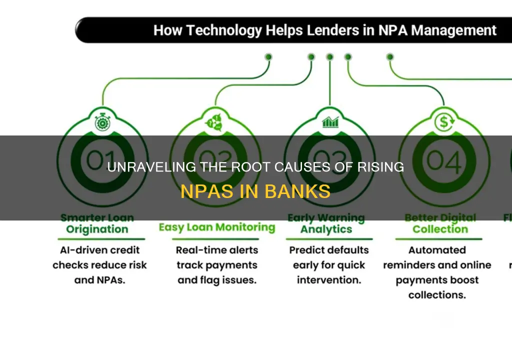 what caused the banks to have npa