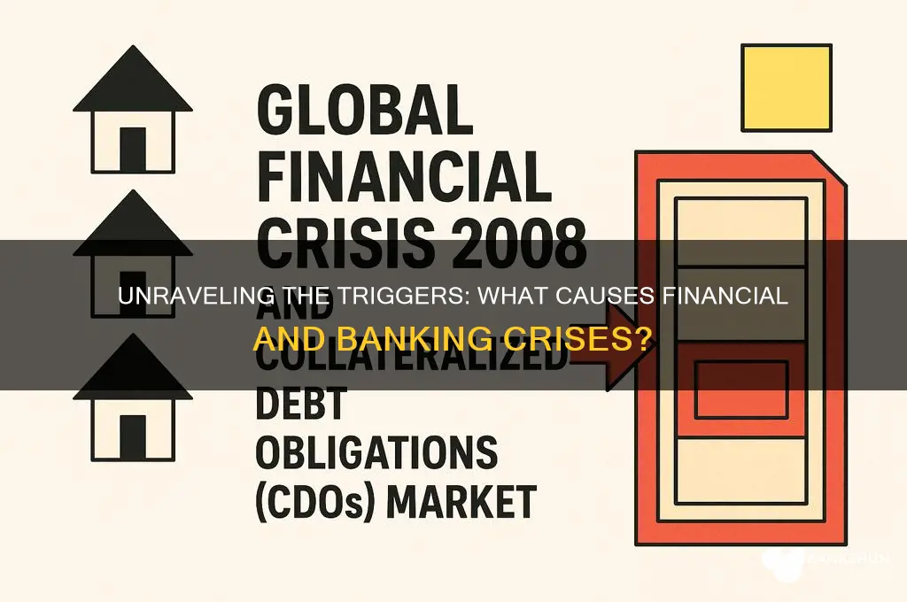 what causes a financial and banking crisis