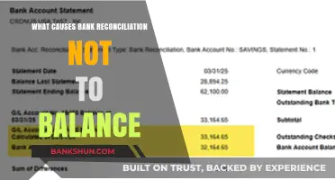 Common Causes Why Bank Reconciliation Doesn't Balance: A Comprehensive Guide