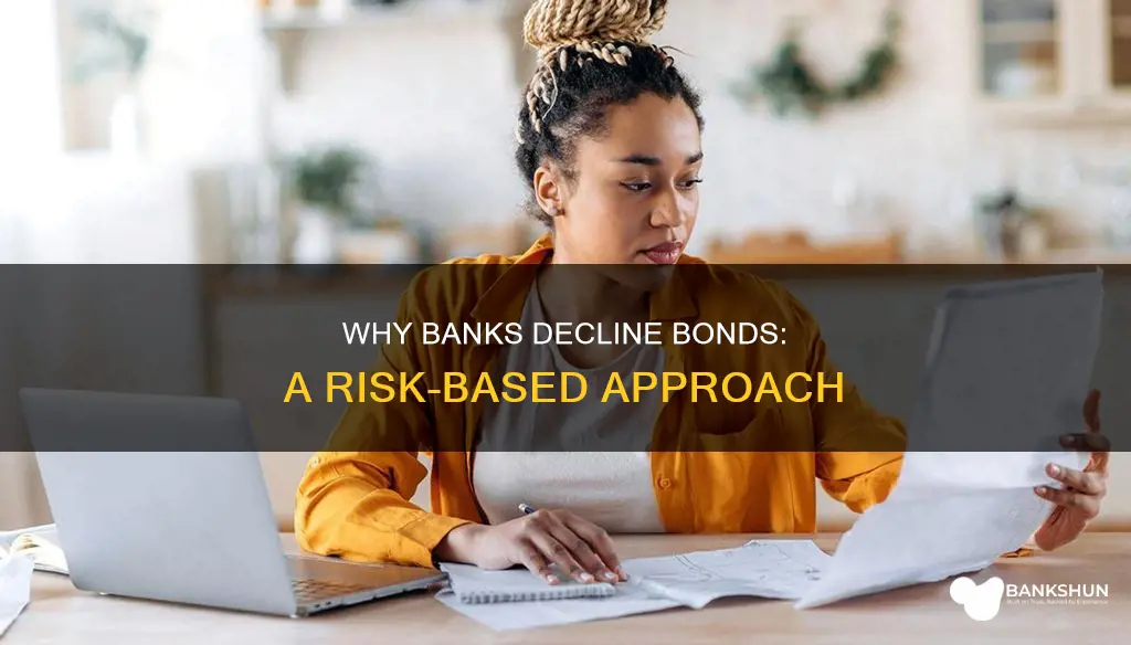 what causes banks to decline a bond
