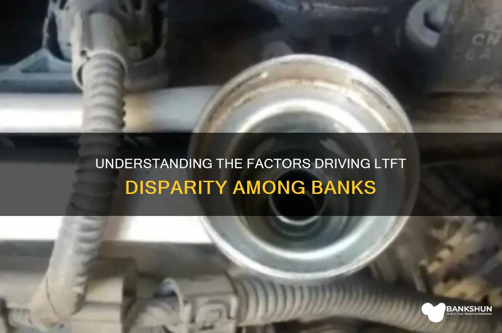 what causes disparity in ltft between banks