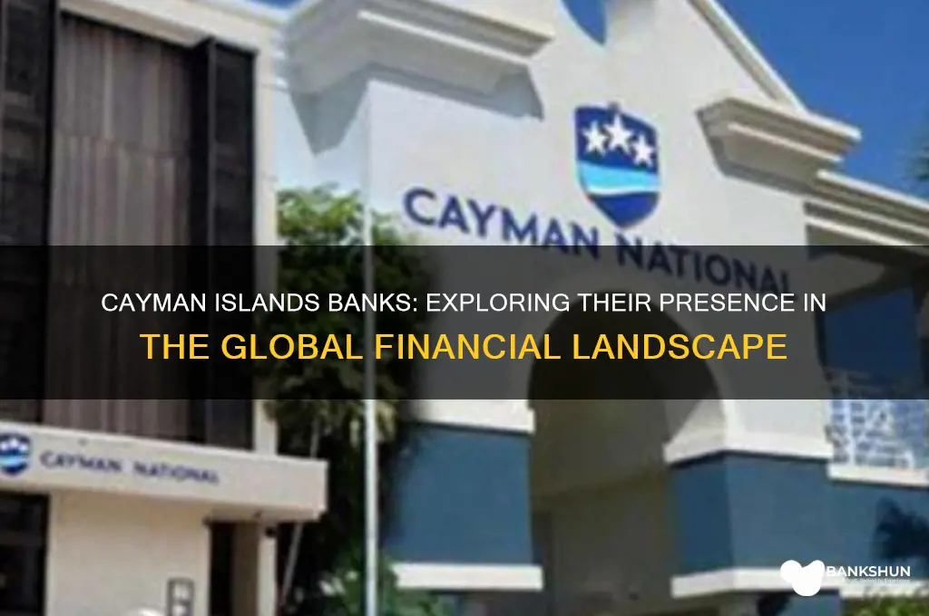 what cayman island banks are in thw