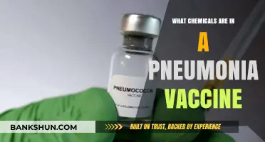 Unveiling the Chemical Composition of Pneumonia Vaccines: A Detailed Overview