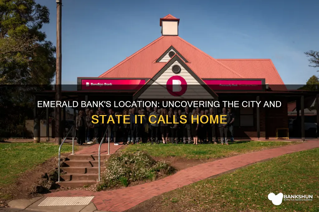 what city and state is emeral bank