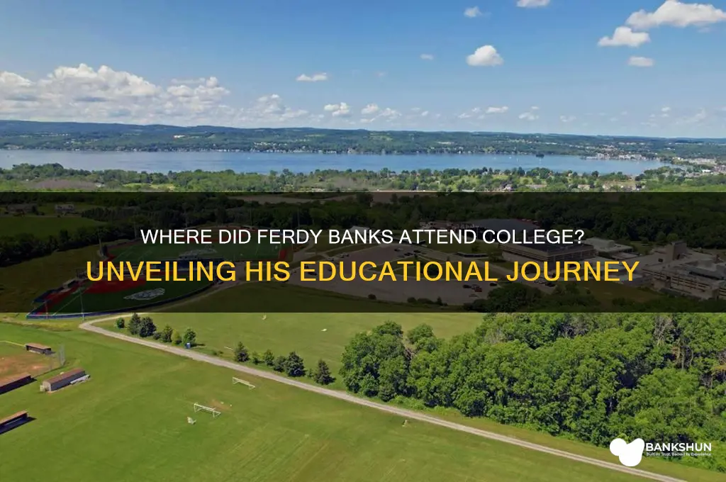 what college did ferrdy banks go to