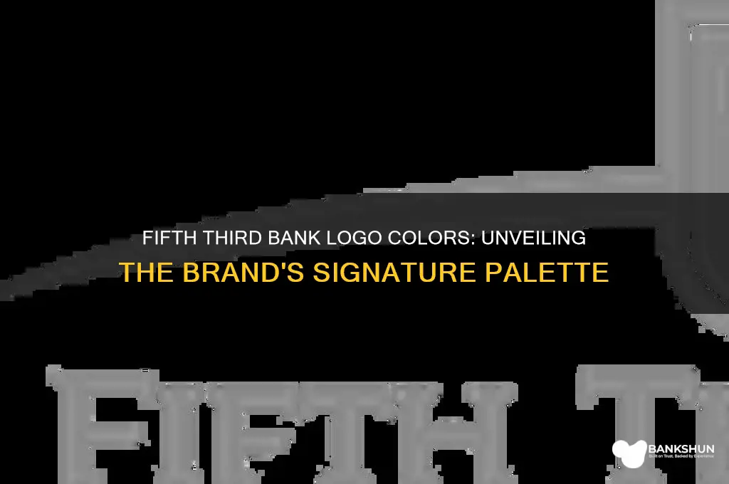 what colors are fifth third bank logo