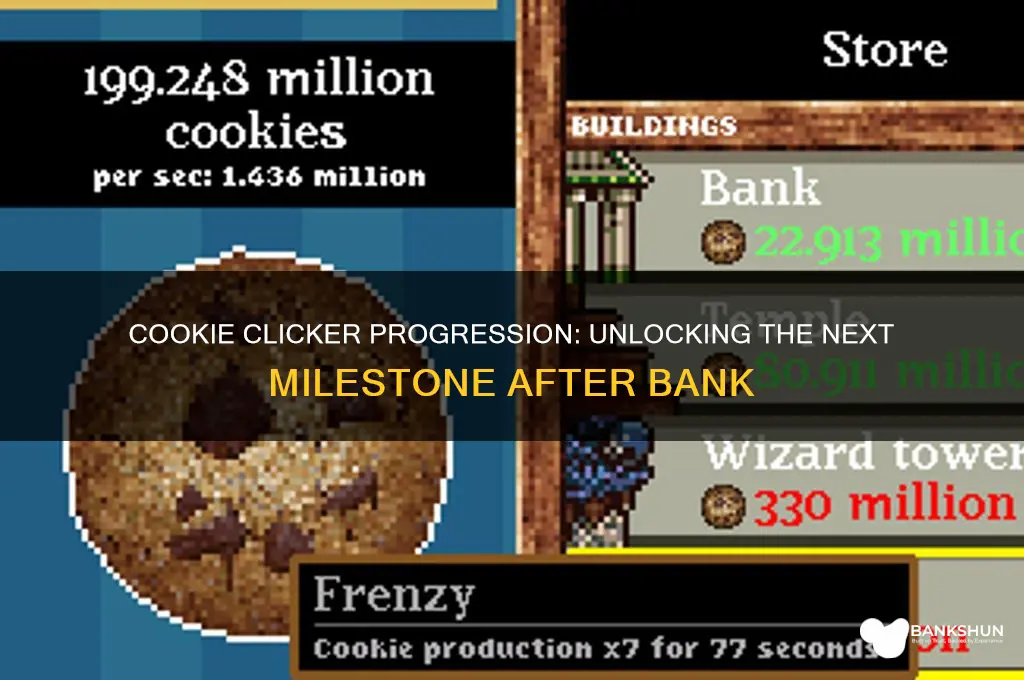 what comes after bank in cookie clicker