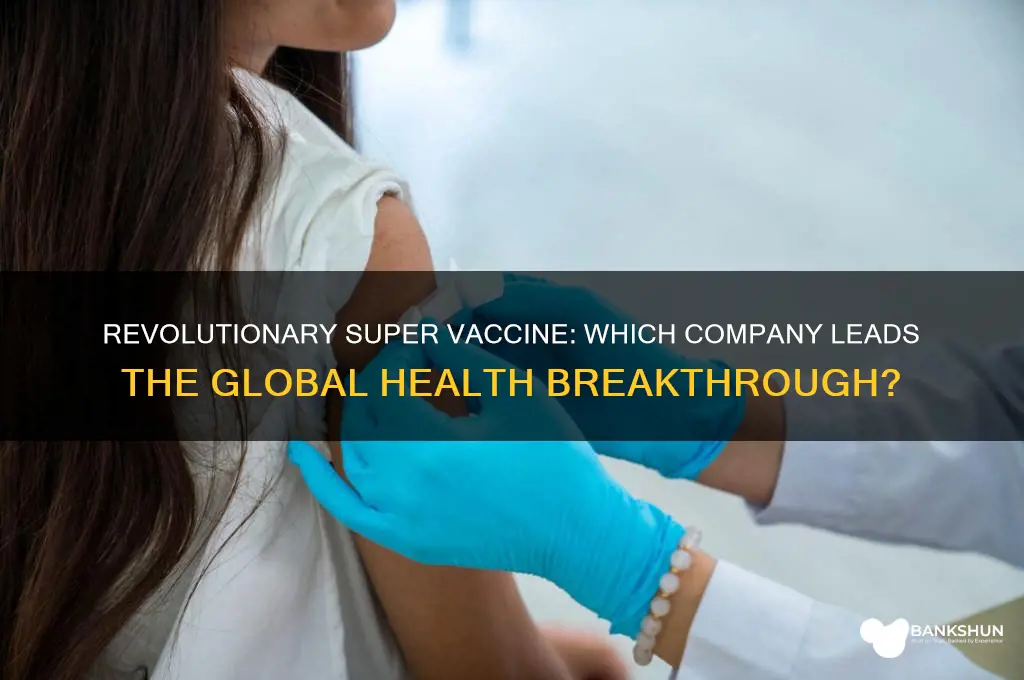 what company is making the super vaccine