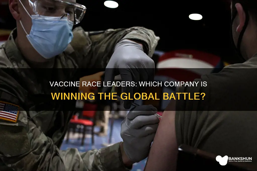 what company is winning the vaccine race