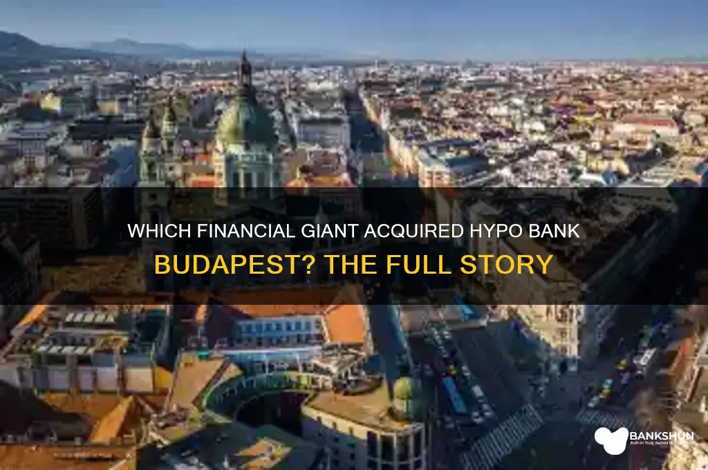 what company took over hypo bank budapest