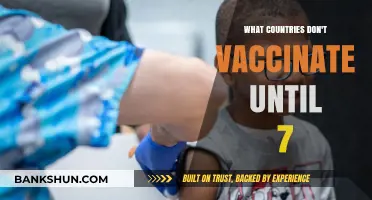 Global Vaccine Delays: Countries Starting Immunizations at Age 7 and Beyond