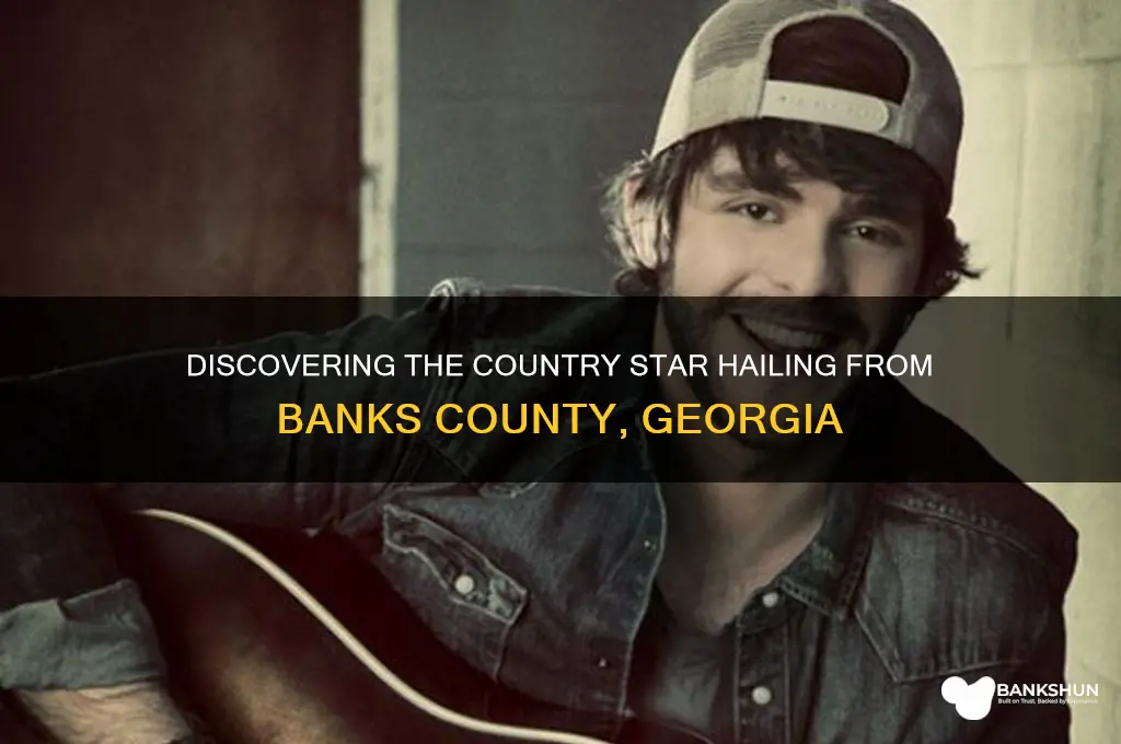what country singer is from banks county