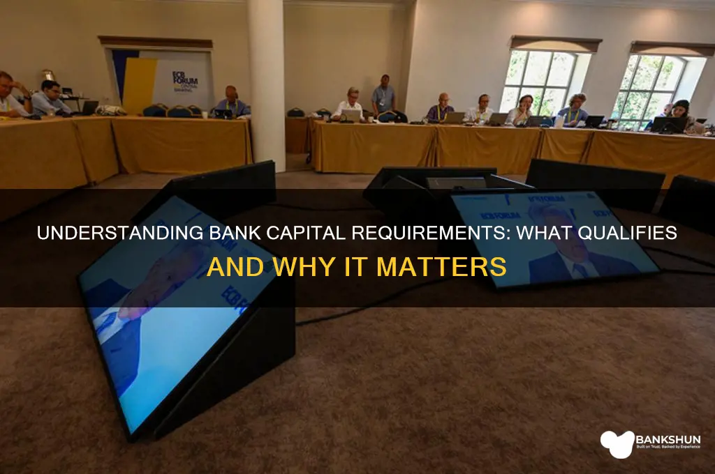 what counts for captial requirements at banks