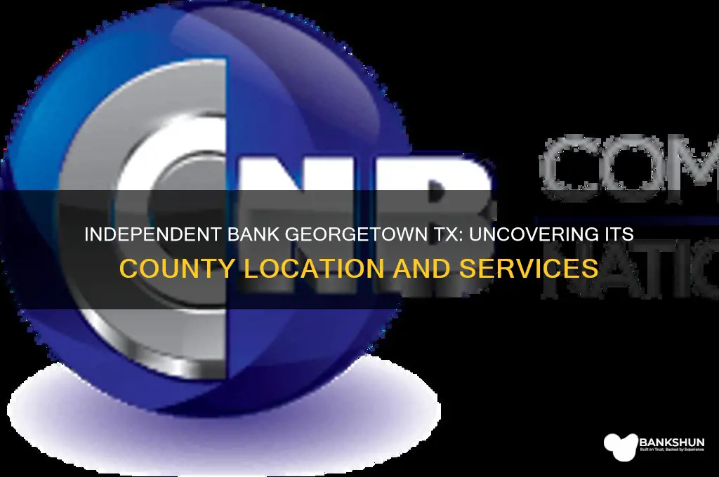 what county is independent bank georgetown tx