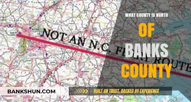 Exploring Georgia's Geography: Which County Borders Banks County to the North?