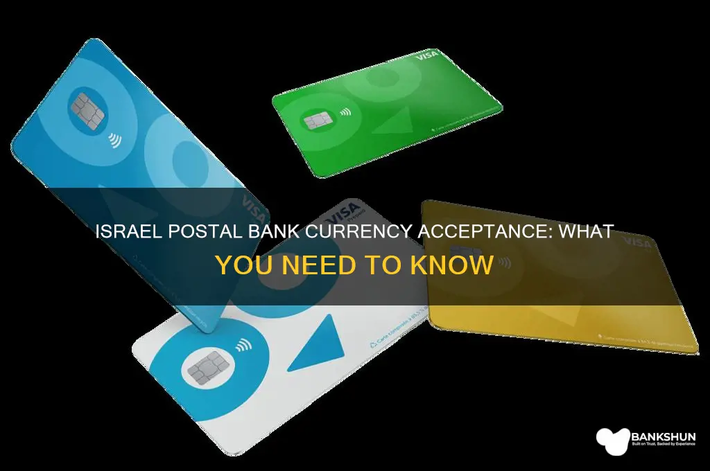 what currency does israel postal bank accept