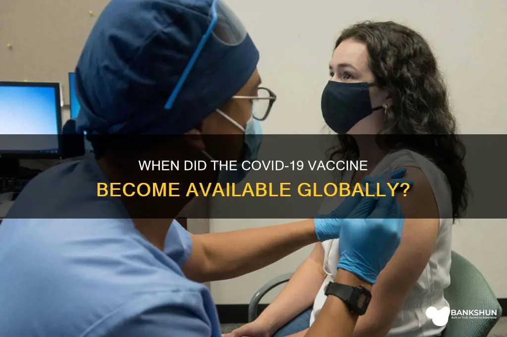 what date did the vaccine come out