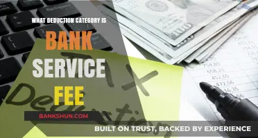 Understanding Bank Service Fee Deductions: Which Tax Category Applies?
