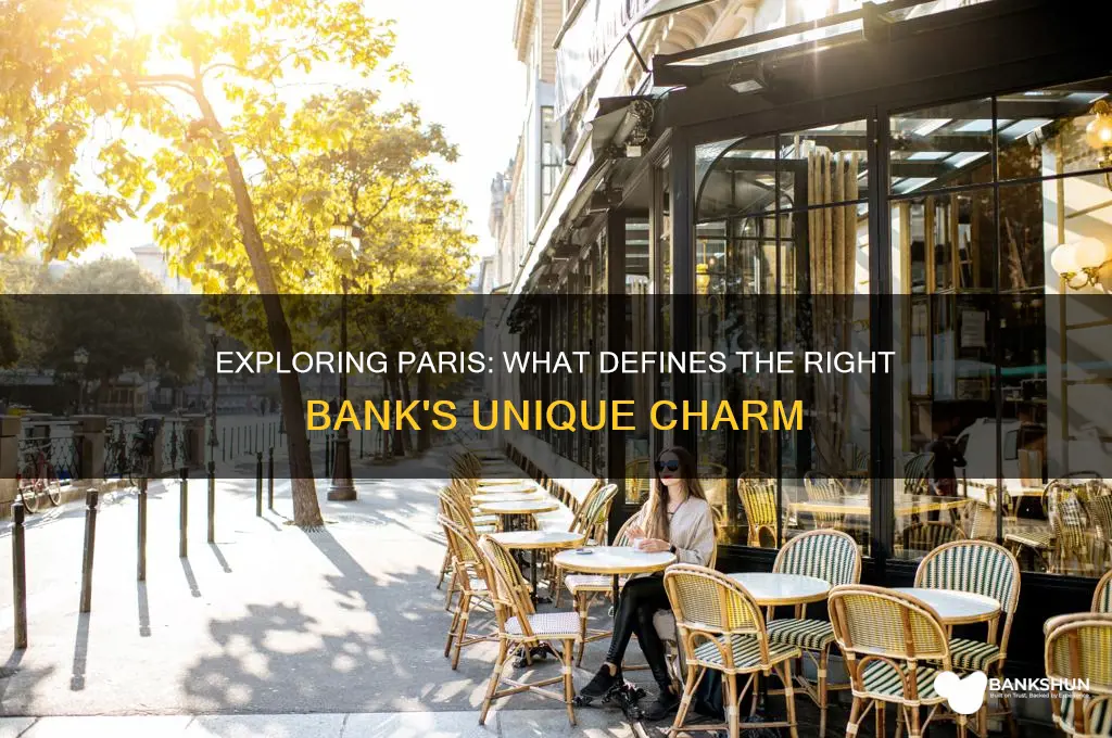 what defines the right bank in paris