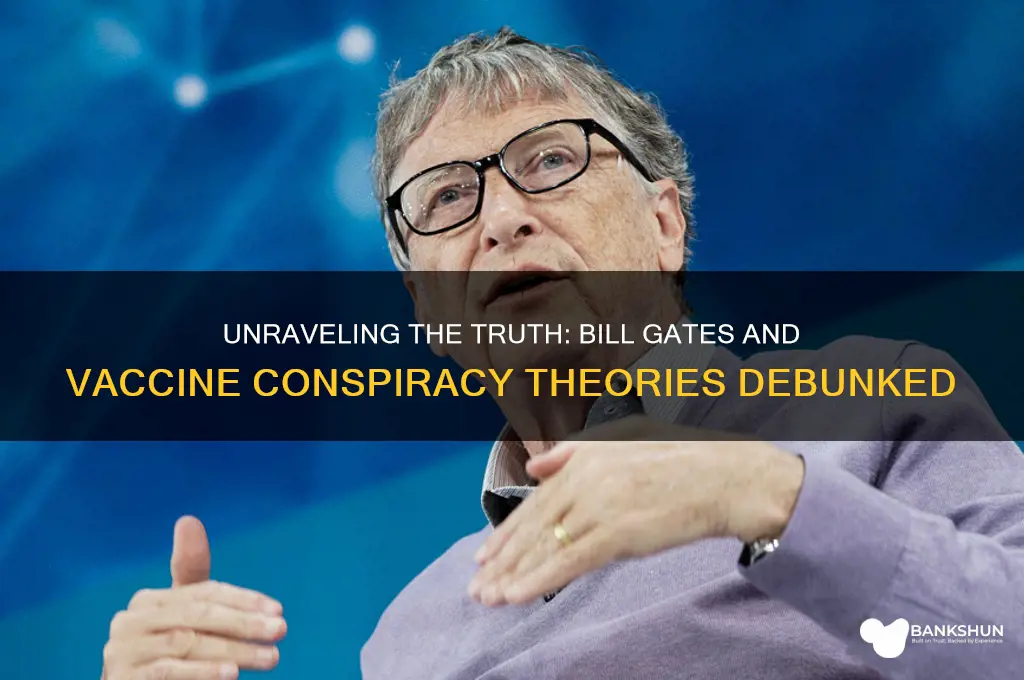 what did bill gates put in vaccine