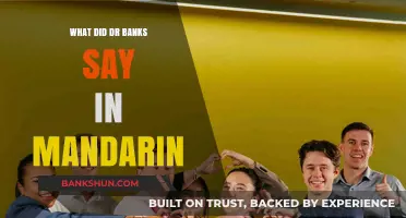 Dr. Banks' Mandarin Speech: Unveiling the Meaning Behind the Words