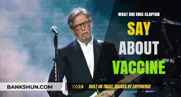 Eric Clapton's Controversial Vaccine Remarks: Unpacking His Statement