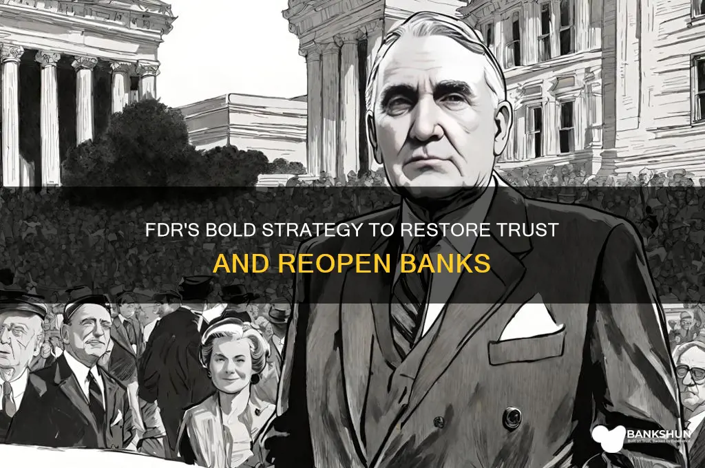 what did fdr do to reopen banks