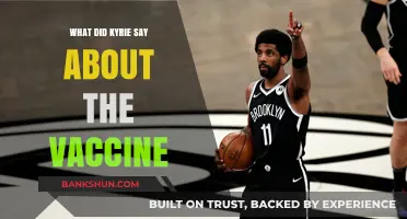 Kyrie Irving's Controversial Vaccine Remarks: Unpacking the NBA Star's Statement