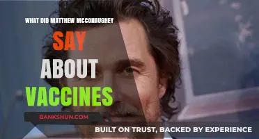 Matthew McConaughey's Surprising Take on Vaccines: What He Said