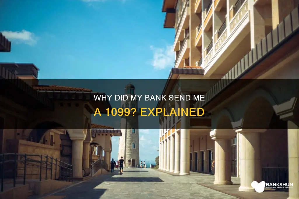 what did my bank want a 1099
