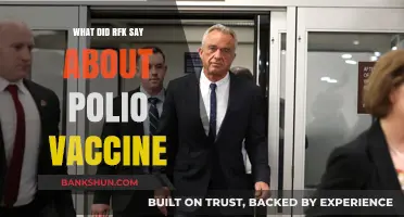 RFK's Stance on Polio Vaccines: Uncovering His Controversial Statements