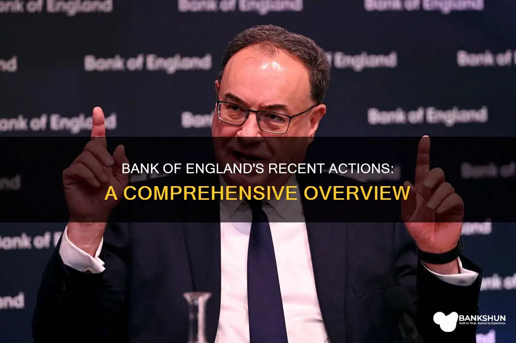 what did the bank of england do