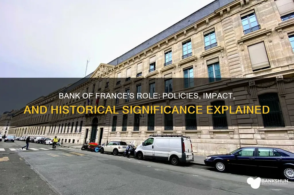 what did the bank of france do