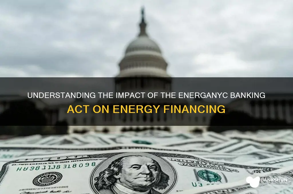 what did the energanyc banking act do