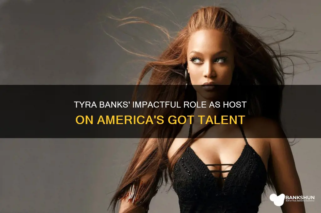 what did tyra banks do on agt