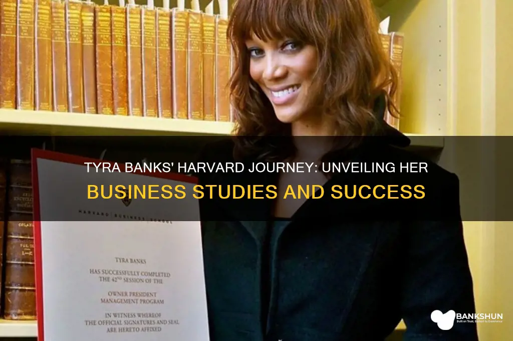 what did tyra banks study at harvard