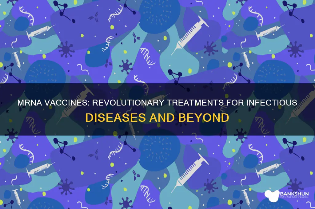 what diseases are treated with mrna vaccines