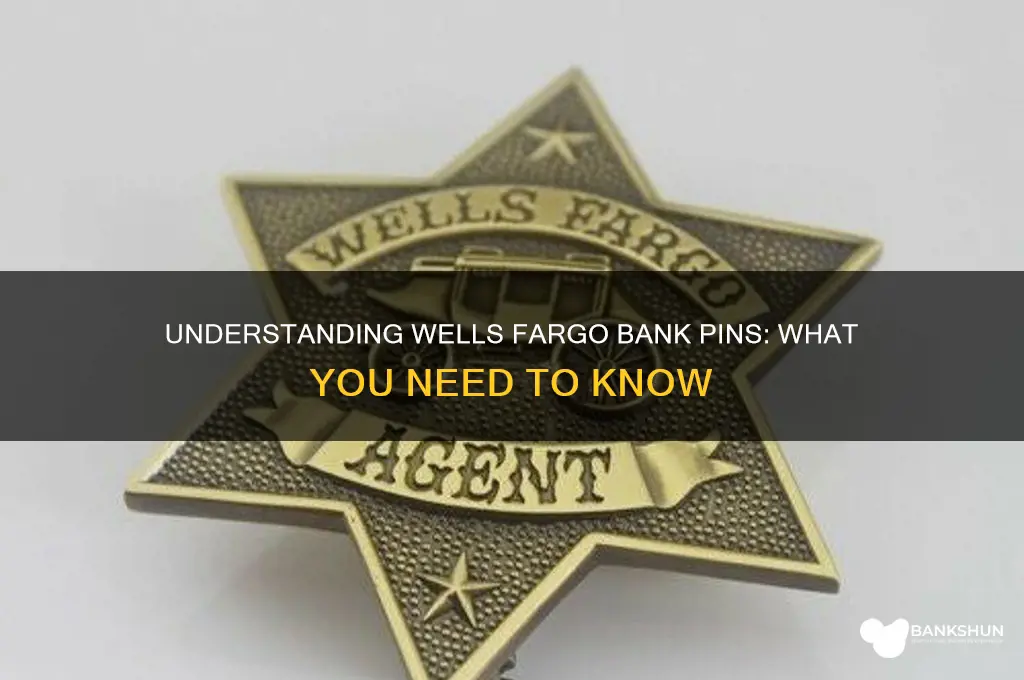 what do all wells fargo bank pins