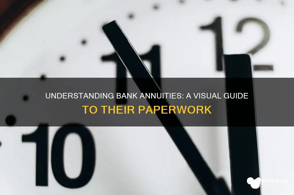 what do bank annuites paper look like